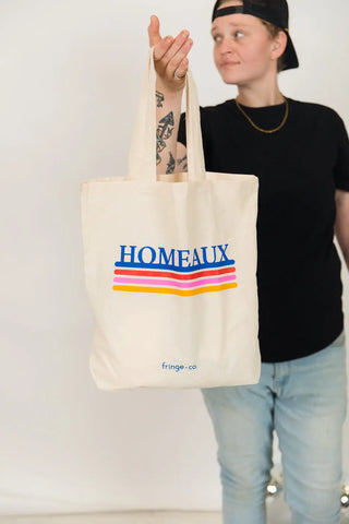 Homeaux Screenprint PrideTote Bag
