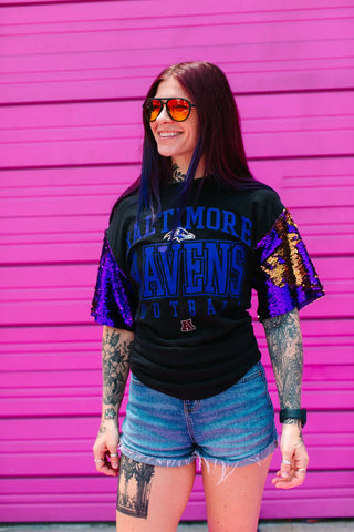 Baltimore Ravens Party Tee - Fringe+Co