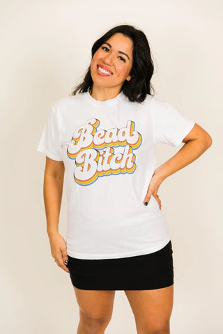 Bead Bitch Adult T-shirt - Fringe+Co