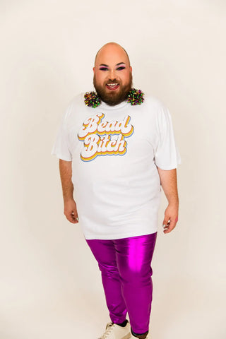 Bead Bitch Adult T-shirt - Fringe+Co