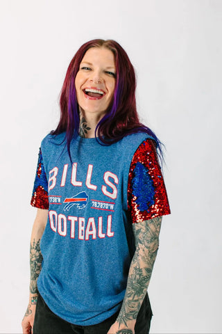 Bills Football Party Tee - Fringe+Co