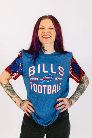 Bills Football Party Tee - Fringe+Co