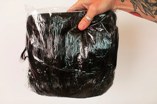 Black Tinsel Trim - Fringe+Co