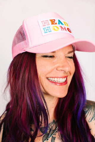 Head Homo Light Pink Trucker - Fringe+Co