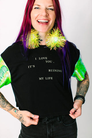 I love you TSwift Party Tee - Fringe+Co