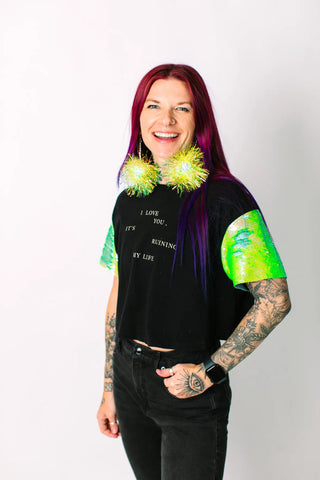 I love you TSwift Party Tee - Fringe+Co