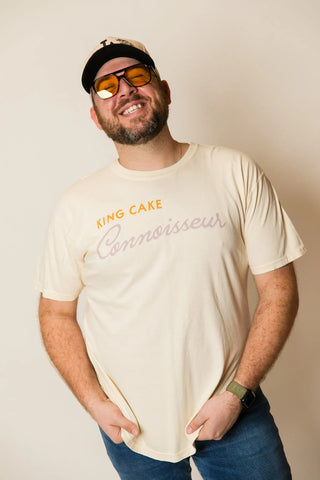 King Cake Connoisseur Adult T-shirt - Fringe+Co