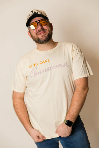 King Cake Connoisseur Adult T-shirt - Fringe+Co