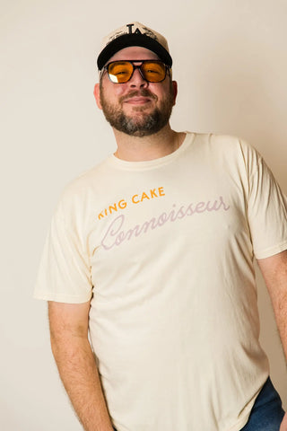 King Cake Connoisseur Adult T-shirt - Fringe+Co