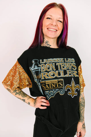 Laissez Saints Party Tee - Fringe+Co