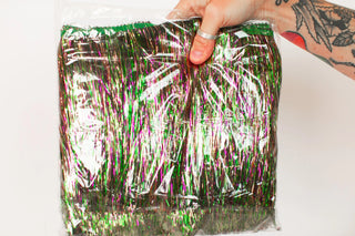 Mardi Gras Mix Tinsel Trim - Fringe+Co