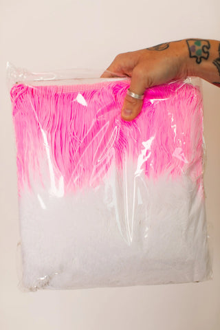 Pink Ombre Poly Trim - Fringe+Co