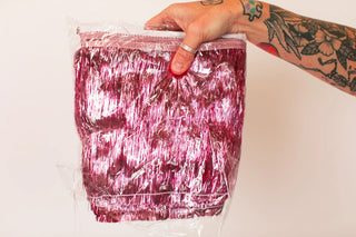 Pink Tinsel Trim - Fringe+Co