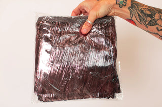 Plum Tinsel Trim - Fringe+Co