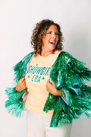Showgirl Tinsel Jacket - Fringe+Co