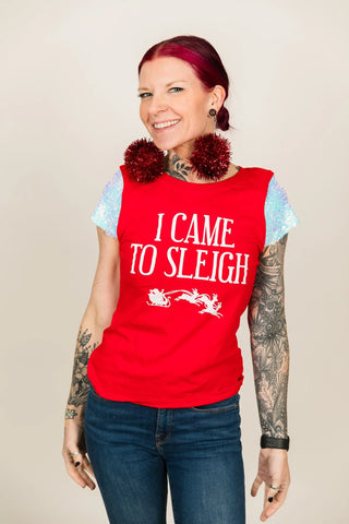 Sleigh Party Tee - Fringe+Co