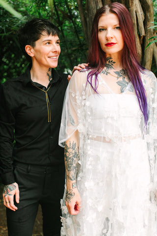 White Folklore Caftan