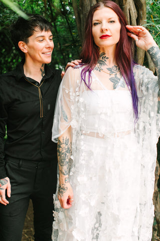 White Folklore Caftan