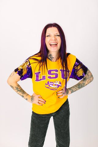 LSU Party Tee