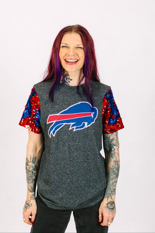 Bills Grey Party Tee