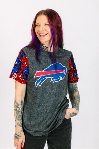 Bills Grey Party Tee