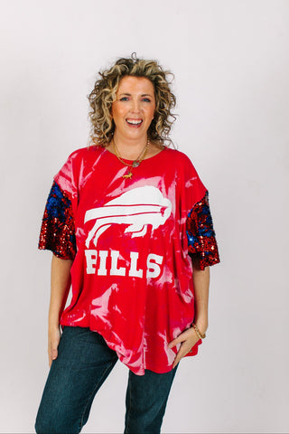 Bills Tie Dye Party Tee