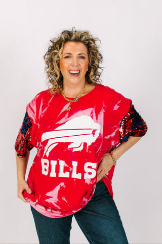 Bills Tie Dye Party Tee