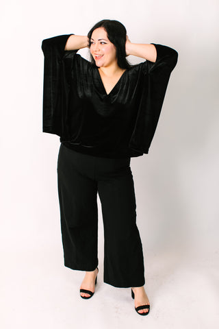 Black Velvet Tunic