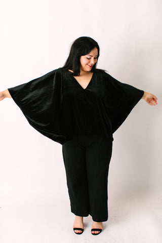 Black Velvet Tunic