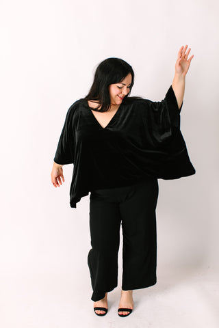 Black Velvet Tunic