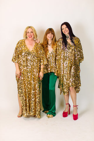 Gold Multi Sequin Tunic