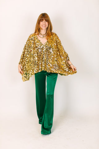 Gold Multi Sequin Tunic