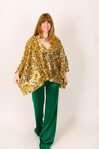 Gold Multi Sequin Tunic