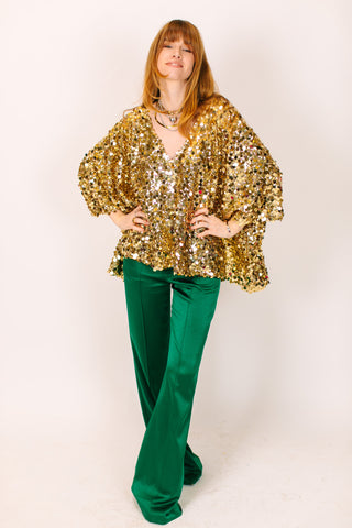 Gold Multi Sequin Tunic