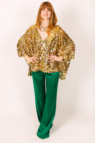 Gold Multi Sequin Tunic