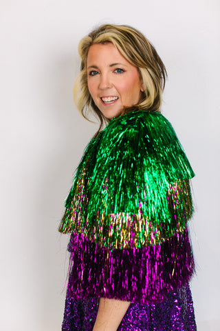 Carnival Krewe Tinsel Jacket