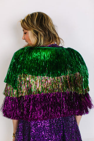 Carnival Krewe Tinsel Jacket