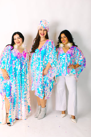 Iridescent Paillette Tunic