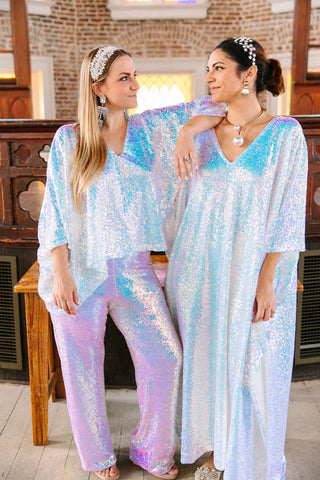 Iridescent Sequin Tunic