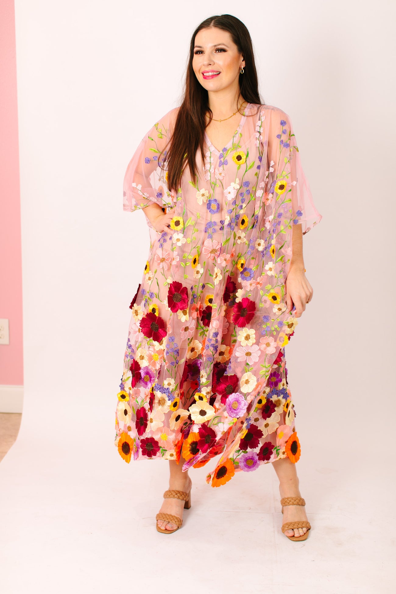 Khayrah Fringe Caftan main image 1