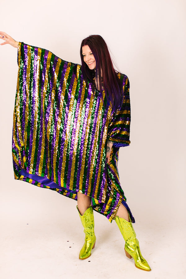 mardi gras caftan