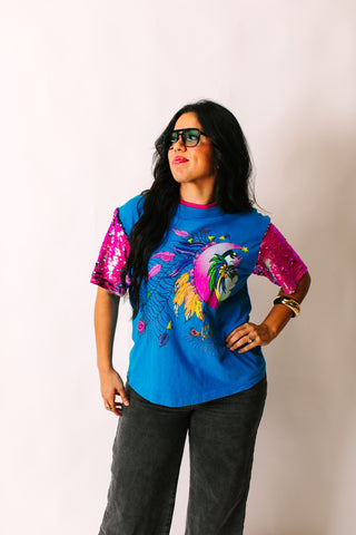 NOLA Sequin Party Tee