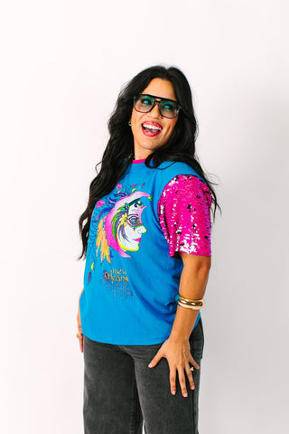 NOLA Sequin Party Tee