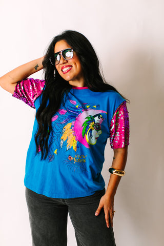 NOLA Sequin Party Tee