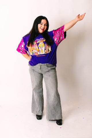 Mardi Gras Cat Party Tee