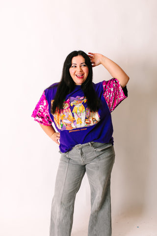 Mardi Gras Cat Party Tee