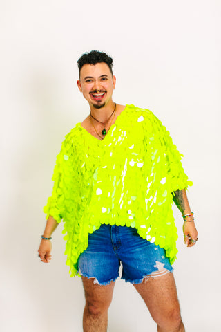Neon Green Jumbo Tunic