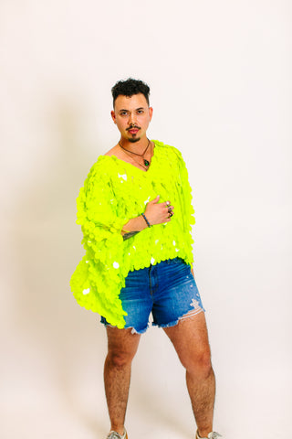Neon Green Jumbo Tunic
