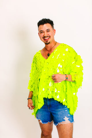 Neon Green Jumbo Tunic