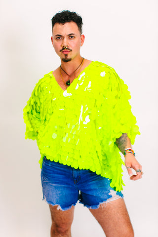 Neon Green Jumbo Tunic